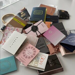 Assorted Fragrance Sample Collection